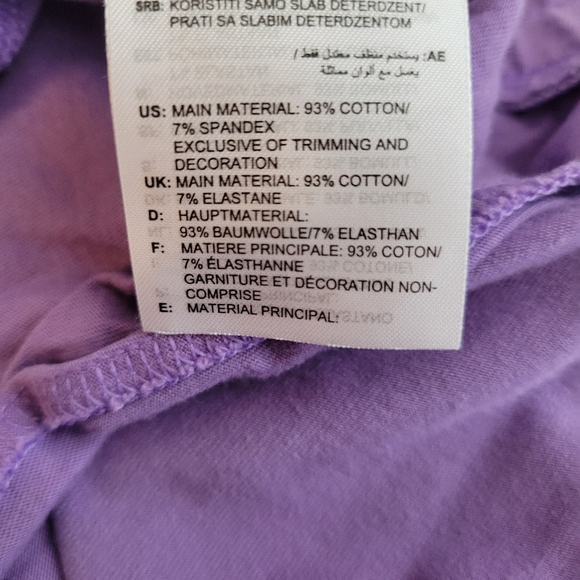 Adidas Women's Joggers Purple Size XL Track Pants Cotton Athleisure - Picture 9 of 10